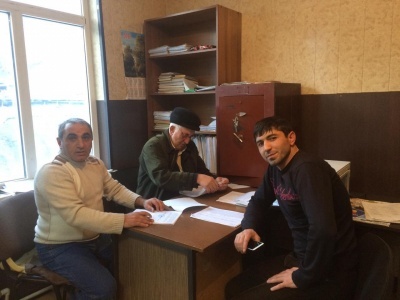 Встреча специалиста аппарата АТК и главой МО 