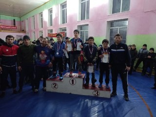Первенство района по вольной борьбе среди юношей