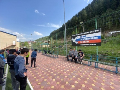Специалист аппарата АТК провел профилактическую беседу с воспитанниками (2009-2013гг) «ДЮСШ им. М.М.  Курбаналиева»