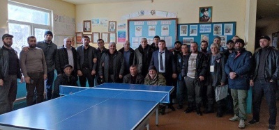 Выездная встреча главы Бежтинского участка с педагогическим коллективом Нахадинской школы