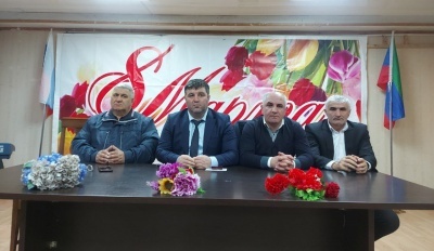 Представительницы прекрасного пола Бежтинского участка приняли поздравления с Международным женским днем