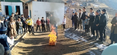 Отчёт о проведении Месячника пожарной безопасности    в МКОУ «Нахадинская СОШ» имени А. М. Расулова