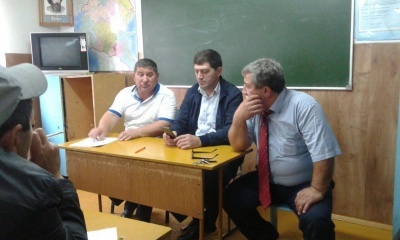 27 сентября 2016г. состоялся сход с населением с. Караузек