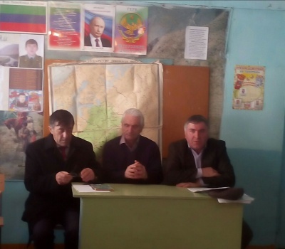 Встреча с учениками Тлядальской СОШ