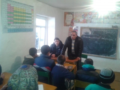 Мероприятие с коллективом учащихся и учителей