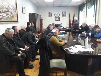 Расширенное совещание в Администрации МО «Бежтинский участок»