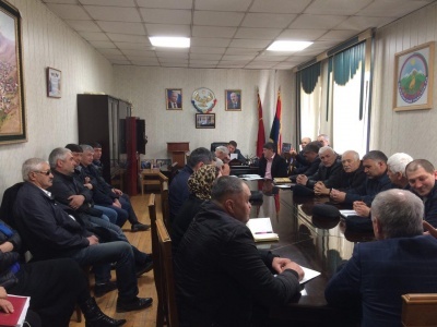 Совещание с руководителями организаций и учреждений МО 