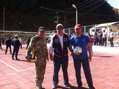9 мая 2017г. в честь Дня Победы в Бежтинском участке провели спортивные мероприятия по мини-футболу и волейболу