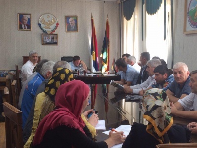 Состоялось совещание по мобилизации населения для тушения лесных пожаров в Бежтинском участке