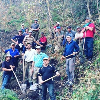 Тушение лесных пожаров в МО 