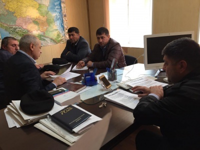 В Бежтинском участке обсудили вопросы предстоящего меджлиса Алимов