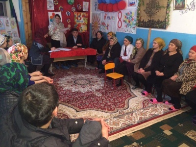 Встреча заместителя главы Мусаева М. с коллективом ясли сада