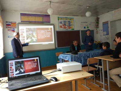Мероприятие антитеррористической направленности провели а Тлядалской школе